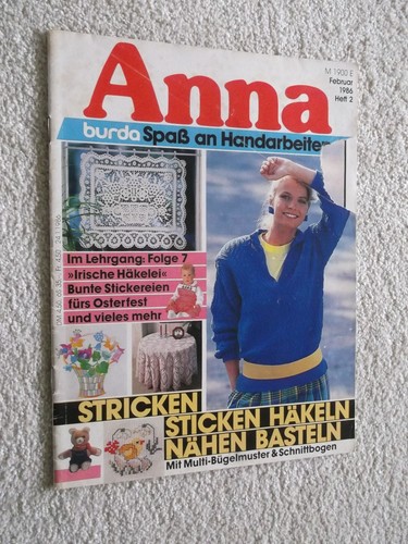 Anna burda spass an - anna;,