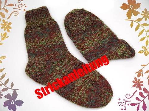 Strickanleitung socken für - strickanleitung,