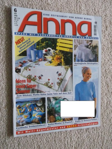 Anna burda spass an - anna;,