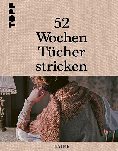 Wochen tücher stricken - 52,