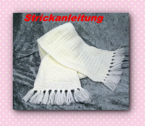 Strickanleitung schal isa - strickanleitung,